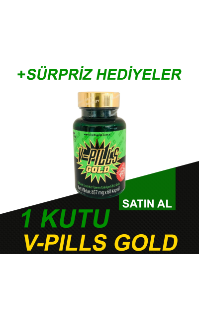 1 ADET V-PILLS GOLD 1 ADET V-PILLS GOLD